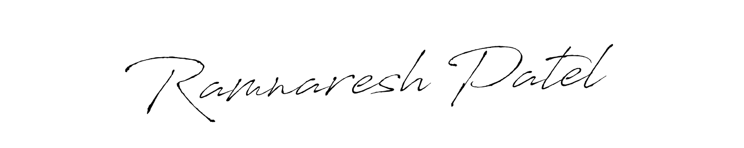 How to make Ramnaresh Patel signature? Antro_Vectra is a professional autograph style. Create handwritten signature for Ramnaresh Patel name. Ramnaresh Patel signature style 6 images and pictures png