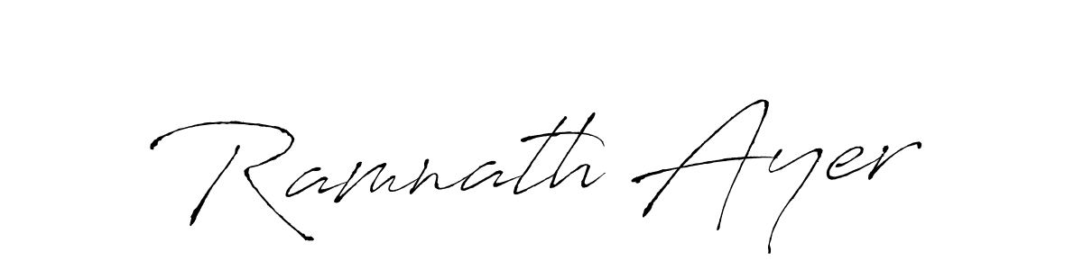 Also You can easily find your signature by using the search form. We will create Ramnath Ayer name handwritten signature images for you free of cost using Antro_Vectra sign style. Ramnath Ayer signature style 6 images and pictures png