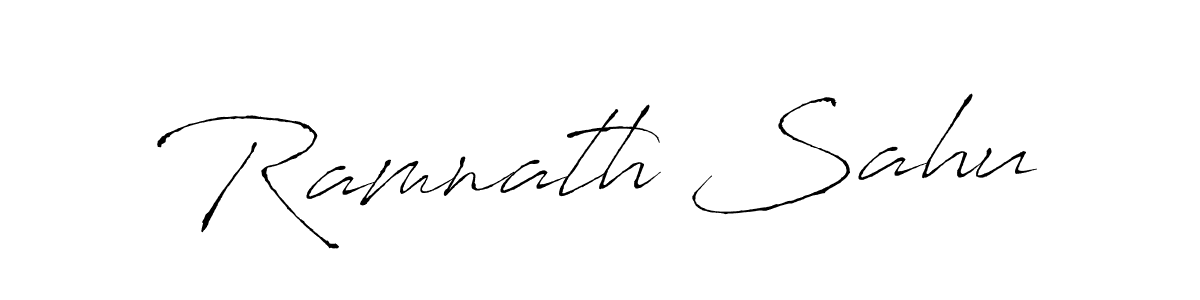 Make a beautiful signature design for name Ramnath Sahu. Use this online signature maker to create a handwritten signature for free. Ramnath Sahu signature style 6 images and pictures png