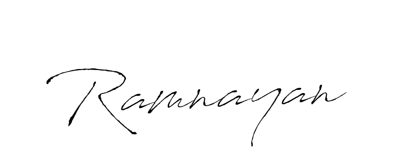 Use a signature maker to create a handwritten signature online. With this signature software, you can design (Antro_Vectra) your own signature for name Ramnayan. Ramnayan signature style 6 images and pictures png