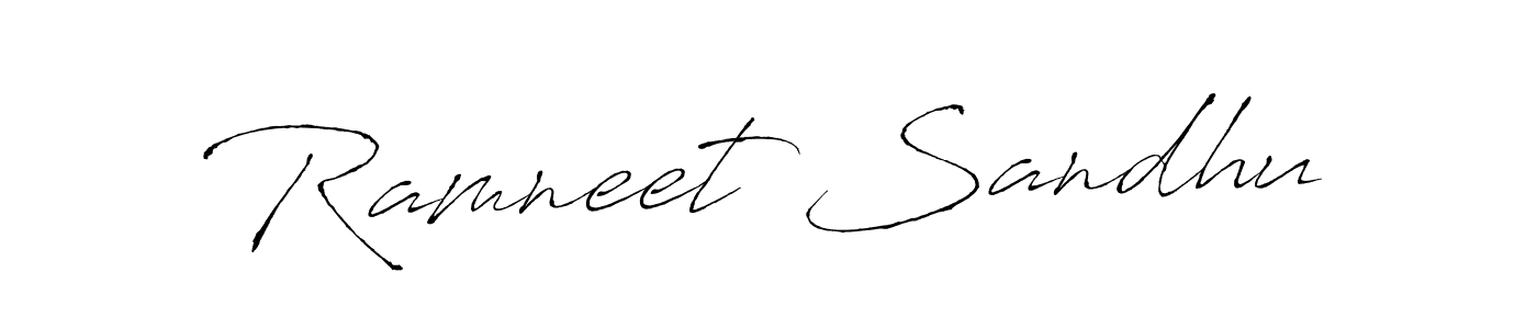 Also we have Ramneet Sandhu name is the best signature style. Create professional handwritten signature collection using Antro_Vectra autograph style. Ramneet Sandhu signature style 6 images and pictures png