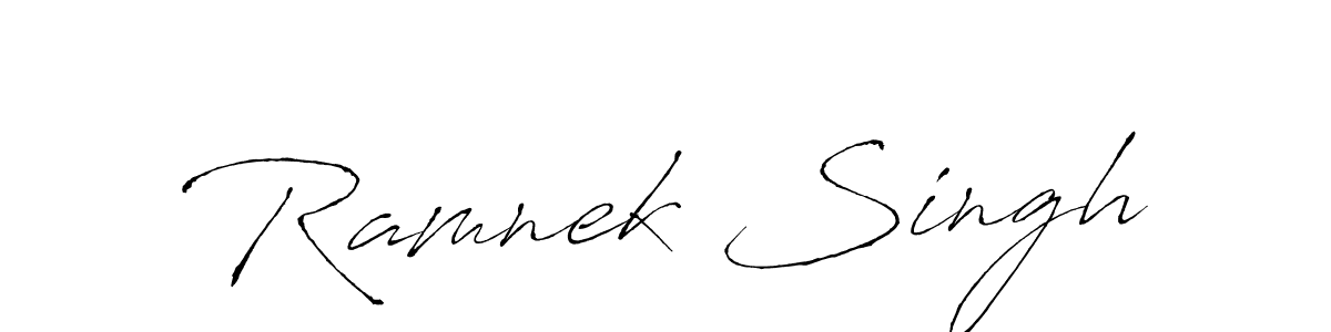Make a beautiful signature design for name Ramnek Singh. Use this online signature maker to create a handwritten signature for free. Ramnek Singh signature style 6 images and pictures png