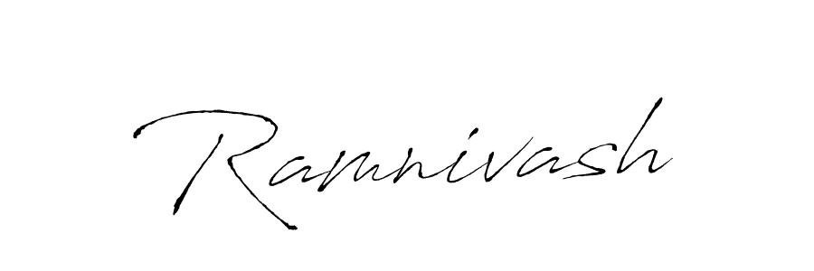 Create a beautiful signature design for name Ramnivash. With this signature (Antro_Vectra) fonts, you can make a handwritten signature for free. Ramnivash signature style 6 images and pictures png