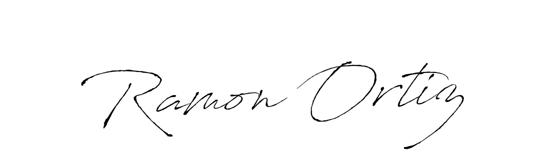 Also we have Ramon Ortiz name is the best signature style. Create professional handwritten signature collection using Antro_Vectra autograph style. Ramon Ortiz signature style 6 images and pictures png