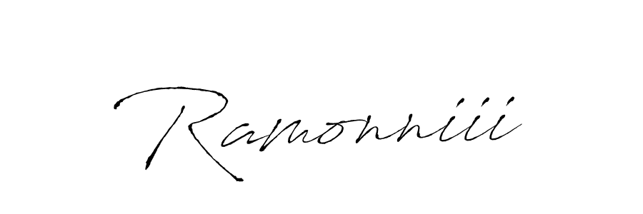 Once you've used our free online signature maker to create your best signature Antro_Vectra style, it's time to enjoy all of the benefits that Ramonniii name signing documents. Ramonniii signature style 6 images and pictures png