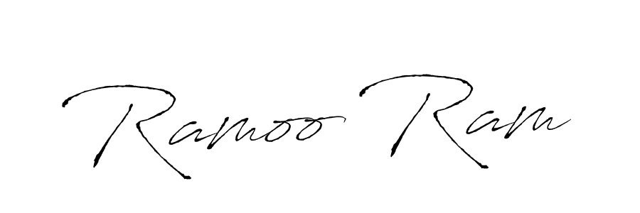 It looks lik you need a new signature style for name Ramoo Ram. Design unique handwritten (Antro_Vectra) signature with our free signature maker in just a few clicks. Ramoo Ram signature style 6 images and pictures png