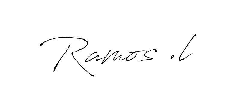 Antro_Vectra is a professional signature style that is perfect for those who want to add a touch of class to their signature. It is also a great choice for those who want to make their signature more unique. Get Ramos .l name to fancy signature for free. Ramos .l signature style 6 images and pictures png