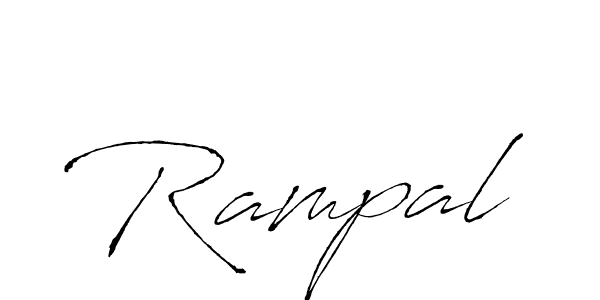Make a beautiful signature design for name Rampal. With this signature (Antro_Vectra) style, you can create a handwritten signature for free. Rampal signature style 6 images and pictures png