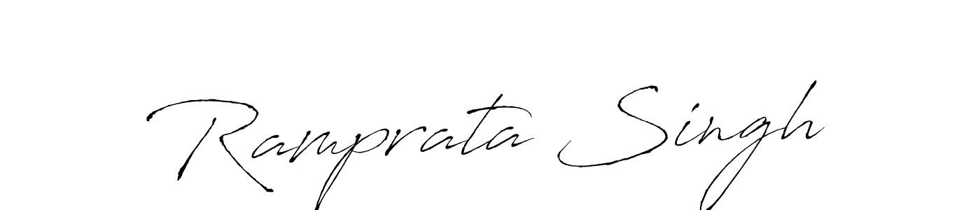 Similarly Antro_Vectra is the best handwritten signature design. Signature creator online .You can use it as an online autograph creator for name Ramprata Singh. Ramprata Singh signature style 6 images and pictures png