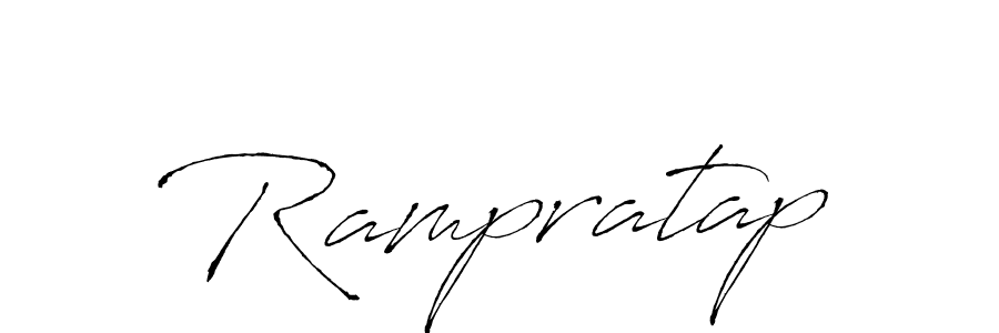 How to make Rampratap signature? Antro_Vectra is a professional autograph style. Create handwritten signature for Rampratap name. Rampratap signature style 6 images and pictures png