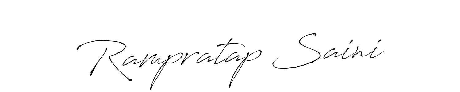 Also You can easily find your signature by using the search form. We will create Rampratap Saini name handwritten signature images for you free of cost using Antro_Vectra sign style. Rampratap Saini signature style 6 images and pictures png