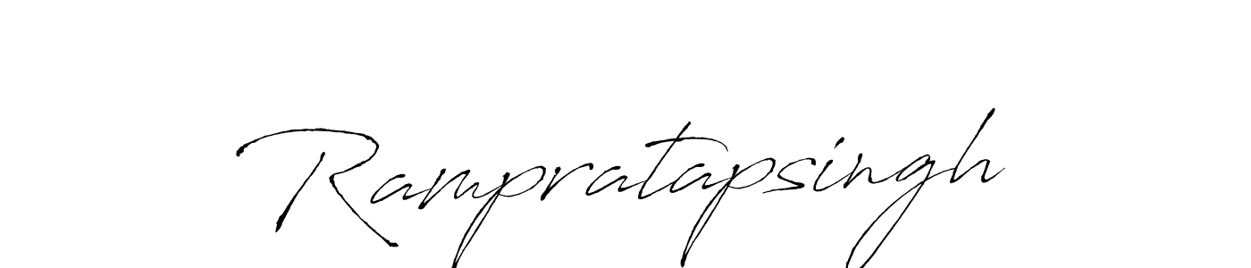 It looks lik you need a new signature style for name Rampratapsingh. Design unique handwritten (Antro_Vectra) signature with our free signature maker in just a few clicks. Rampratapsingh signature style 6 images and pictures png