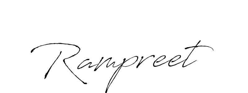 Also we have Rampreet name is the best signature style. Create professional handwritten signature collection using Antro_Vectra autograph style. Rampreet signature style 6 images and pictures png