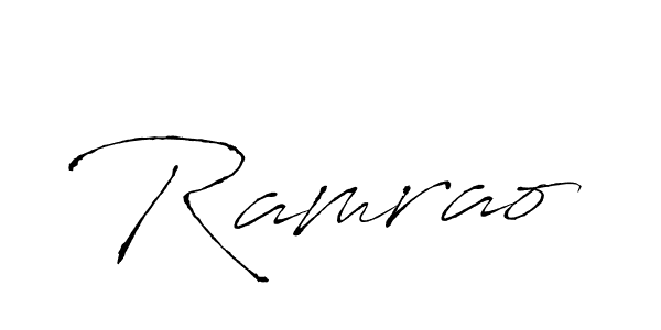 Similarly Antro_Vectra is the best handwritten signature design. Signature creator online .You can use it as an online autograph creator for name Ramrao. Ramrao signature style 6 images and pictures png