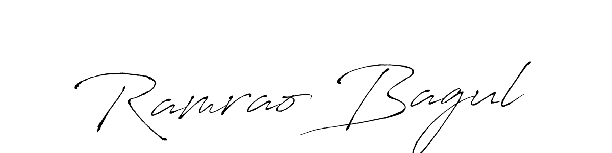 Make a beautiful signature design for name Ramrao Bagul. Use this online signature maker to create a handwritten signature for free. Ramrao Bagul signature style 6 images and pictures png