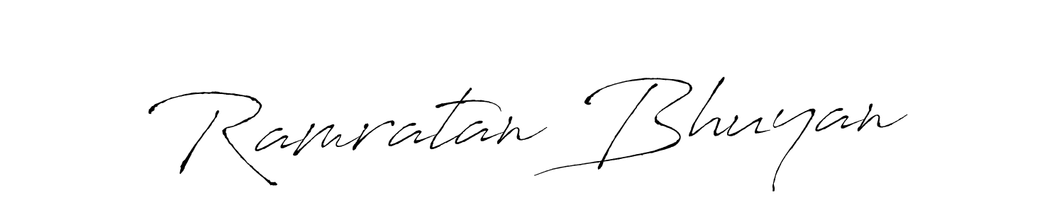 Use a signature maker to create a handwritten signature online. With this signature software, you can design (Antro_Vectra) your own signature for name Ramratan Bhuyan. Ramratan Bhuyan signature style 6 images and pictures png