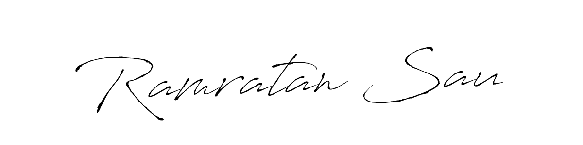 Once you've used our free online signature maker to create your best signature Antro_Vectra style, it's time to enjoy all of the benefits that Ramratan Sau name signing documents. Ramratan Sau signature style 6 images and pictures png