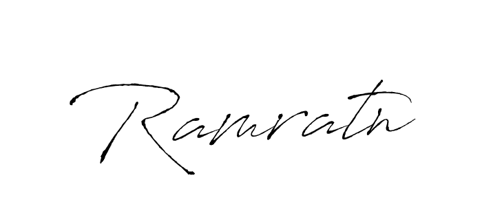 Also we have Ramratn name is the best signature style. Create professional handwritten signature collection using Antro_Vectra autograph style. Ramratn signature style 6 images and pictures png