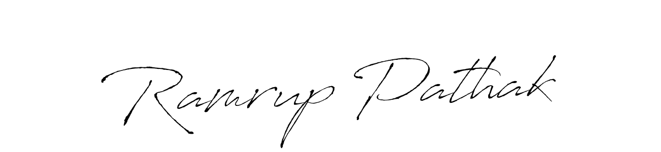 Best and Professional Signature Style for Ramrup Pathak. Antro_Vectra Best Signature Style Collection. Ramrup Pathak signature style 6 images and pictures png