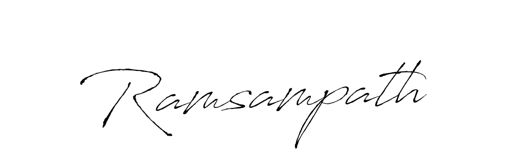 Antro_Vectra is a professional signature style that is perfect for those who want to add a touch of class to their signature. It is also a great choice for those who want to make their signature more unique. Get Ramsampath name to fancy signature for free. Ramsampath signature style 6 images and pictures png