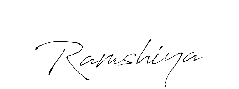 Once you've used our free online signature maker to create your best signature Antro_Vectra style, it's time to enjoy all of the benefits that Ramshiya name signing documents. Ramshiya signature style 6 images and pictures png