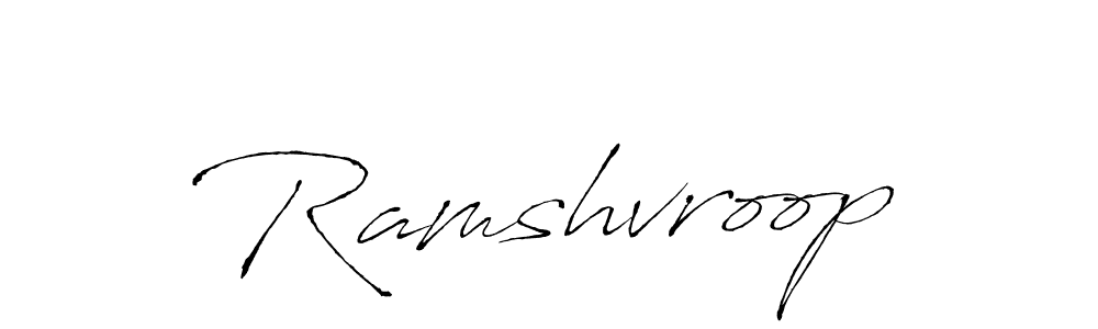Similarly Antro_Vectra is the best handwritten signature design. Signature creator online .You can use it as an online autograph creator for name Ramshvroop. Ramshvroop signature style 6 images and pictures png