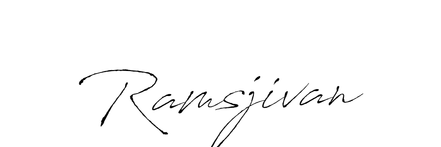 Similarly Antro_Vectra is the best handwritten signature design. Signature creator online .You can use it as an online autograph creator for name Ramsjivan. Ramsjivan signature style 6 images and pictures png