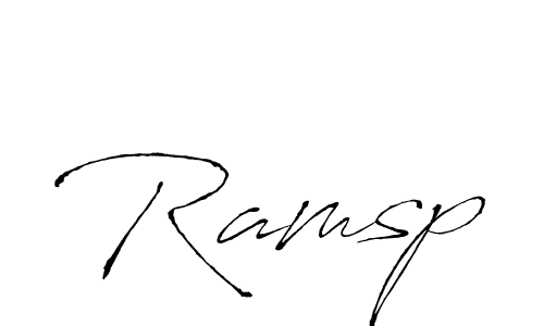 You should practise on your own different ways (Antro_Vectra) to write your name (Ramsp) in signature. don't let someone else do it for you. Ramsp signature style 6 images and pictures png