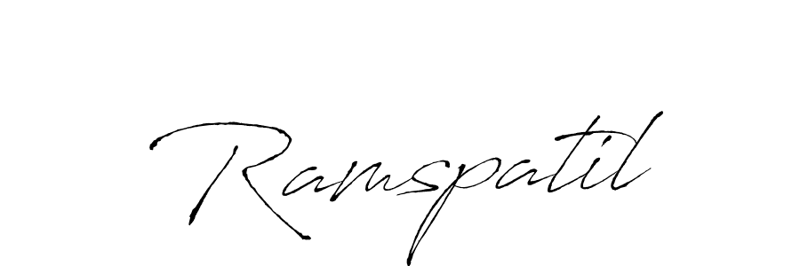 The best way (Antro_Vectra) to make a short signature is to pick only two or three words in your name. The name Ramspatil include a total of six letters. For converting this name. Ramspatil signature style 6 images and pictures png