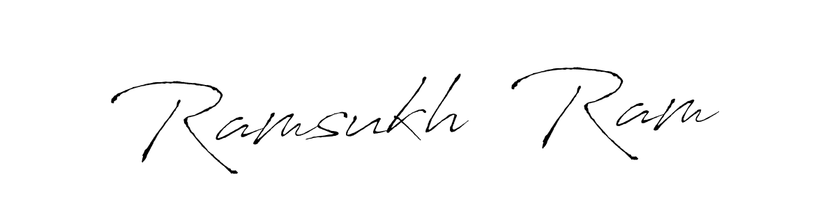 Use a signature maker to create a handwritten signature online. With this signature software, you can design (Antro_Vectra) your own signature for name Ramsukh  Ram. Ramsukh  Ram signature style 6 images and pictures png
