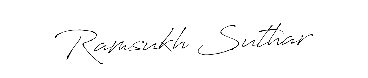 Best and Professional Signature Style for Ramsukh Suthar. Antro_Vectra Best Signature Style Collection. Ramsukh Suthar signature style 6 images and pictures png