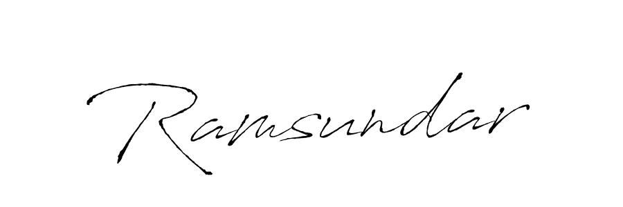 Design your own signature with our free online signature maker. With this signature software, you can create a handwritten (Antro_Vectra) signature for name Ramsundar. Ramsundar signature style 6 images and pictures png