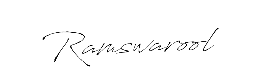 This is the best signature style for the Ramswarool name. Also you like these signature font (Antro_Vectra). Mix name signature. Ramswarool signature style 6 images and pictures png