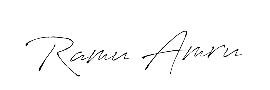 Make a beautiful signature design for name Ramu Amru. Use this online signature maker to create a handwritten signature for free. Ramu Amru signature style 6 images and pictures png