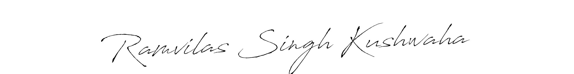 It looks lik you need a new signature style for name Ramvilas Singh Kushwaha. Design unique handwritten (Antro_Vectra) signature with our free signature maker in just a few clicks. Ramvilas Singh Kushwaha signature style 6 images and pictures png