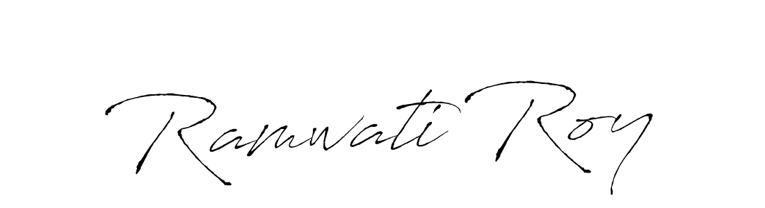 You can use this online signature creator to create a handwritten signature for the name Ramwati Roy. This is the best online autograph maker. Ramwati Roy signature style 6 images and pictures png