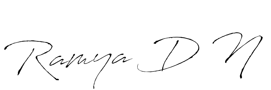 How to Draw Ramya D N signature style? Antro_Vectra is a latest design signature styles for name Ramya D N. Ramya D N signature style 6 images and pictures png