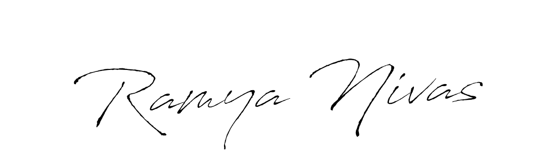 How to Draw Ramya Nivas signature style? Antro_Vectra is a latest design signature styles for name Ramya Nivas. Ramya Nivas signature style 6 images and pictures png