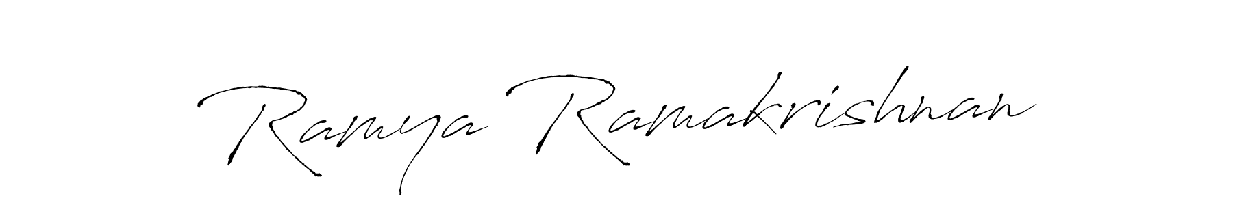 Also we have Ramya Ramakrishnan name is the best signature style. Create professional handwritten signature collection using Antro_Vectra autograph style. Ramya Ramakrishnan signature style 6 images and pictures png