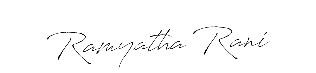 How to make Ramyatha Rani signature? Antro_Vectra is a professional autograph style. Create handwritten signature for Ramyatha Rani name. Ramyatha Rani signature style 6 images and pictures png