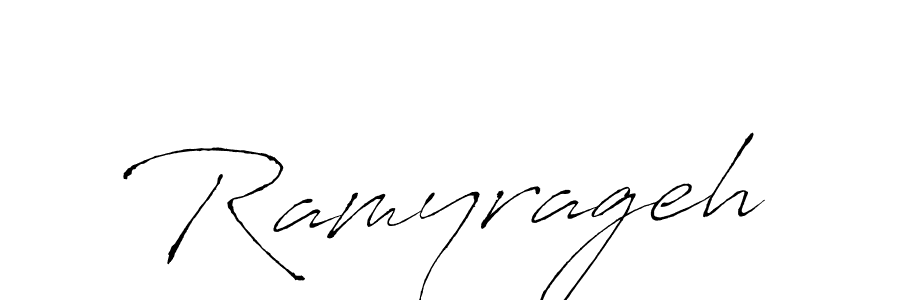 Also You can easily find your signature by using the search form. We will create Ramyrageh name handwritten signature images for you free of cost using Antro_Vectra sign style. Ramyrageh signature style 6 images and pictures png