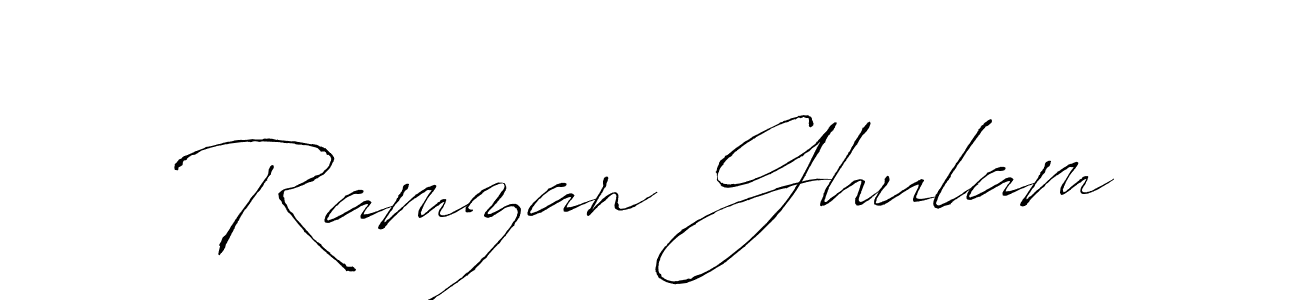 You should practise on your own different ways (Antro_Vectra) to write your name (Ramzan Ghulam) in signature. don't let someone else do it for you. Ramzan Ghulam signature style 6 images and pictures png