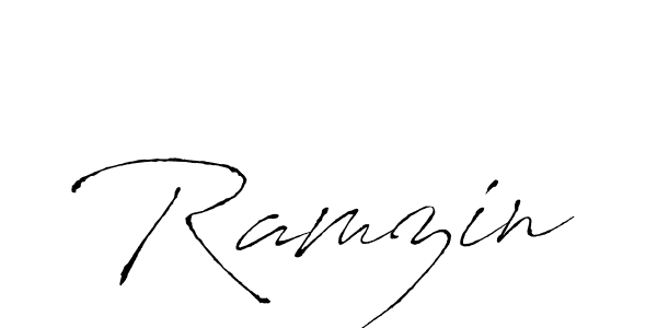 Create a beautiful signature design for name Ramzin. With this signature (Antro_Vectra) fonts, you can make a handwritten signature for free. Ramzin signature style 6 images and pictures png