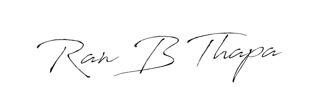 It looks lik you need a new signature style for name Ran B Thapa. Design unique handwritten (Antro_Vectra) signature with our free signature maker in just a few clicks. Ran B Thapa signature style 6 images and pictures png