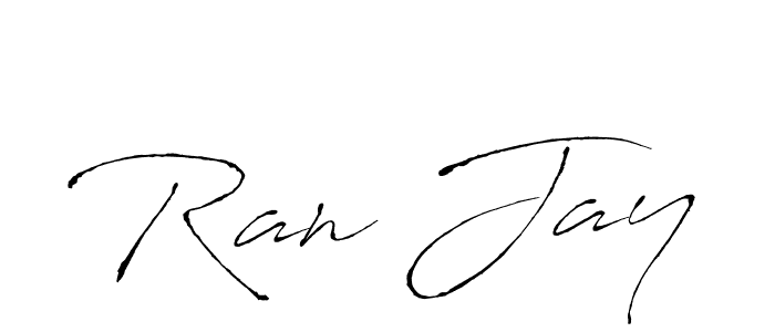 How to make Ran Jay signature? Antro_Vectra is a professional autograph style. Create handwritten signature for Ran Jay name. Ran Jay signature style 6 images and pictures png