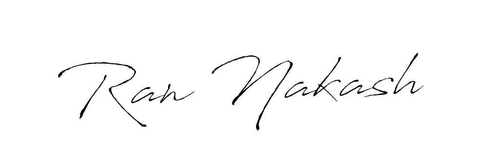 How to Draw Ran Nakash signature style? Antro_Vectra is a latest design signature styles for name Ran Nakash. Ran Nakash signature style 6 images and pictures png
