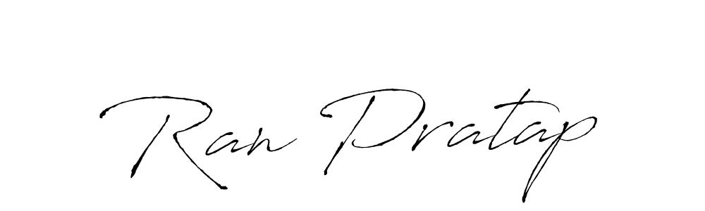 Ran Pratap stylish signature style. Best Handwritten Sign (Antro_Vectra) for my name. Handwritten Signature Collection Ideas for my name Ran Pratap. Ran Pratap signature style 6 images and pictures png