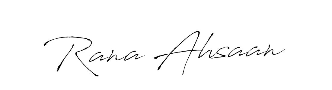 It looks lik you need a new signature style for name Rana Ahsaan. Design unique handwritten (Antro_Vectra) signature with our free signature maker in just a few clicks. Rana Ahsaan signature style 6 images and pictures png