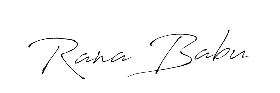 Once you've used our free online signature maker to create your best signature Antro_Vectra style, it's time to enjoy all of the benefits that Rana Babu name signing documents. Rana Babu signature style 6 images and pictures png
