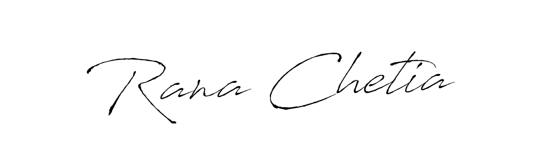 Design your own signature with our free online signature maker. With this signature software, you can create a handwritten (Antro_Vectra) signature for name Rana Chetia. Rana Chetia signature style 6 images and pictures png
